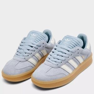 ADIDAS Samba XLG J Blue Gum Sneakers Sz 7Y NIB